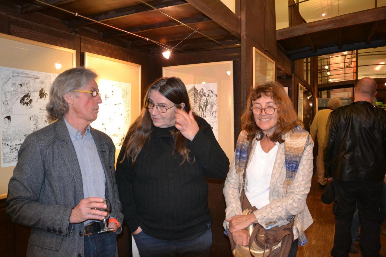 Au vernissage