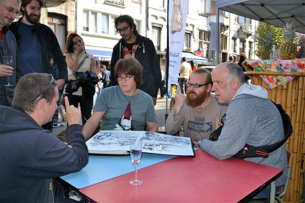 Rencontre entre auteurs qui a porté ses fruits 