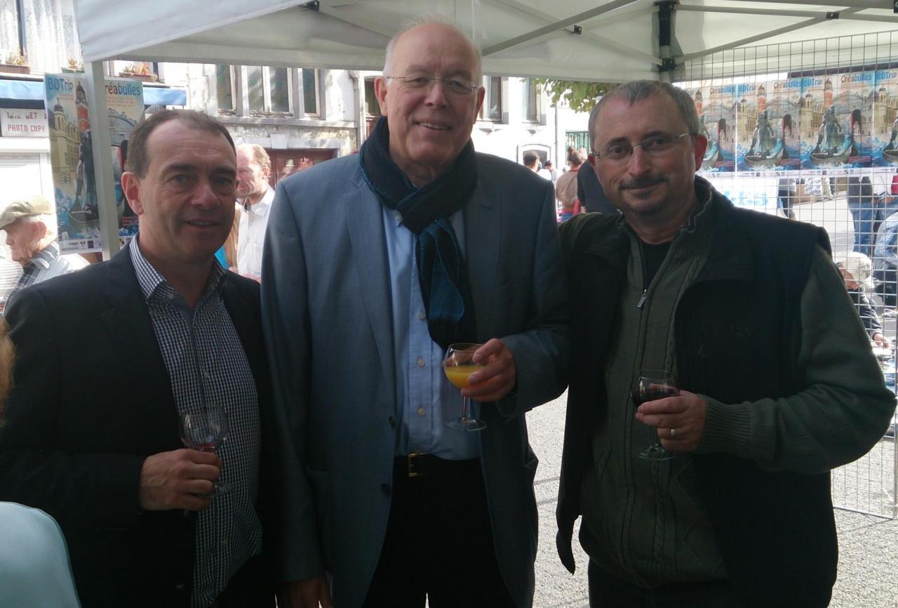 Photo souvenir avec les instances de St-Gilles