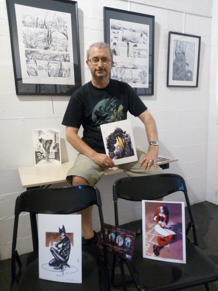 Juan et les ex-libris spécial Batman