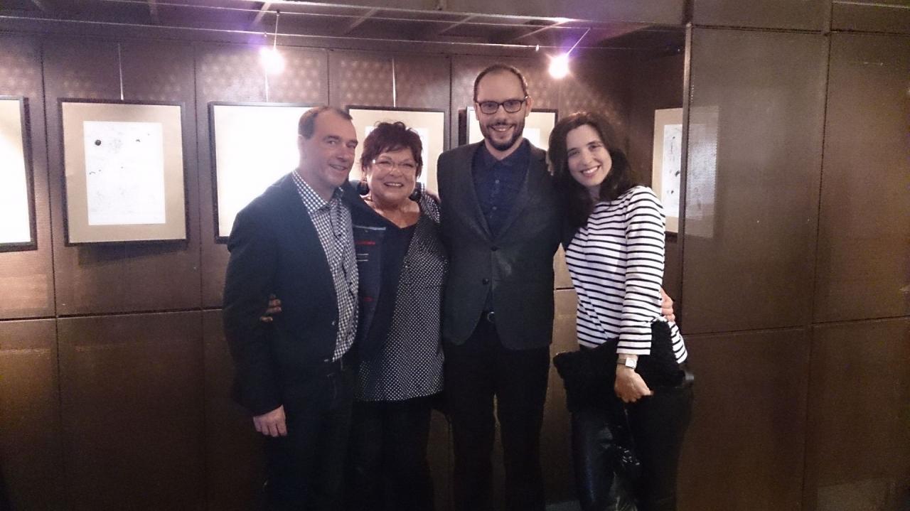 Thierry, Pauline, Julian et Helen