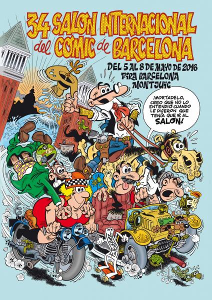34 salon internacional del comic de barcelona