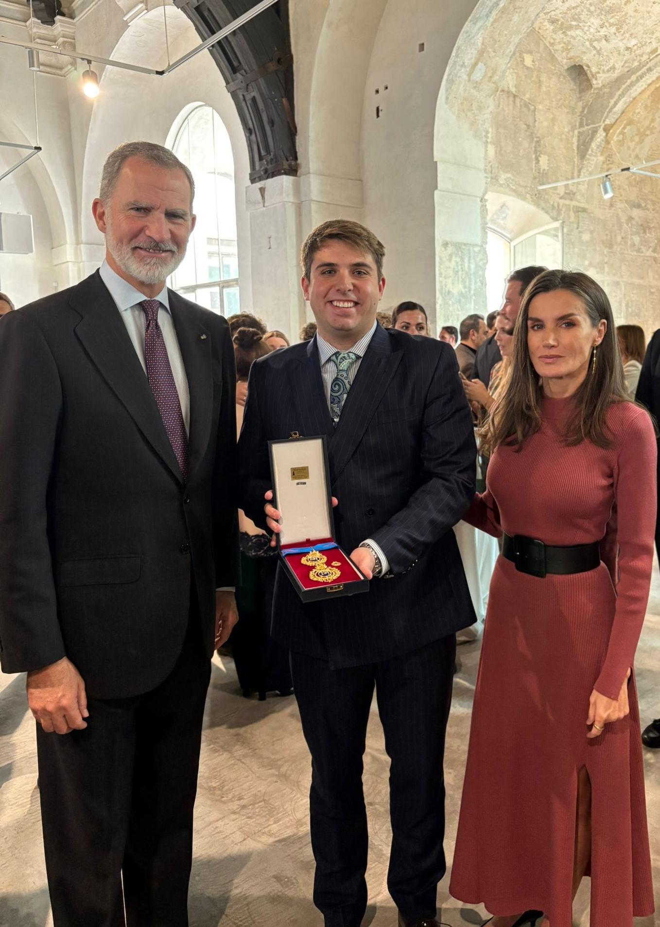 Carlos PACHECO médaille d'or du Mérite