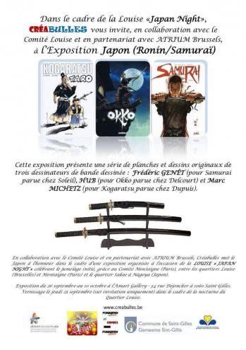 Affiche de notre expo Créabulles