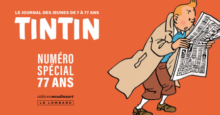 77 ans du journal tintin