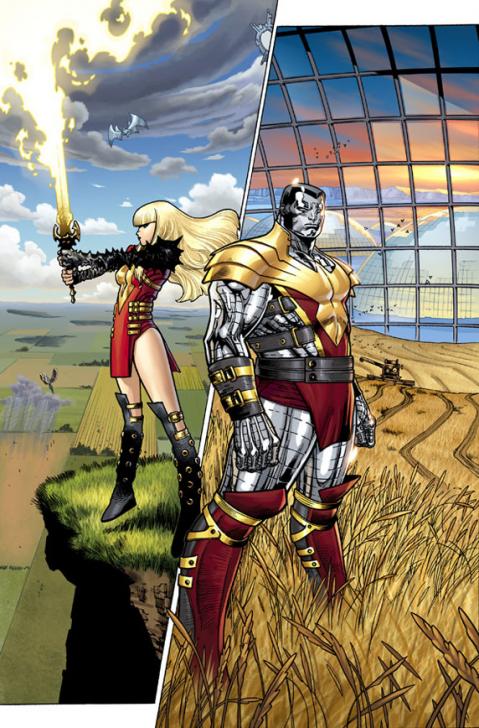 A vs x 6 magik et colossus