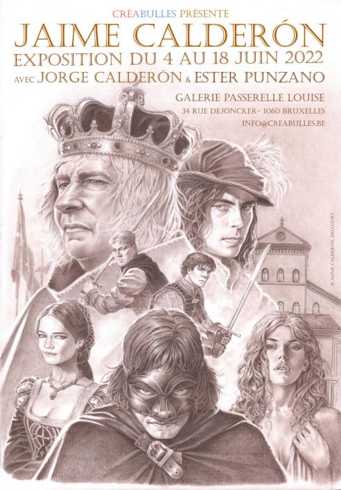 Affiche famille calderon
