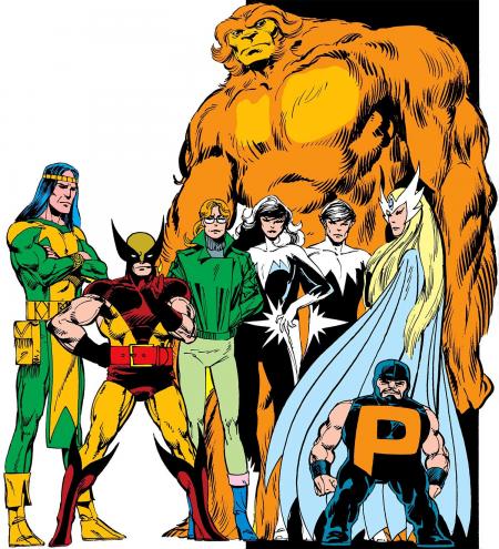 Alpha Flight with Wolerine