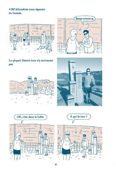 Americana planche