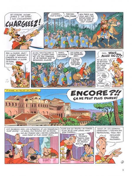 Asterix l iris blanc page 5