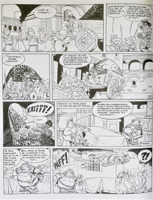 Asterix le bouclier arverne planche