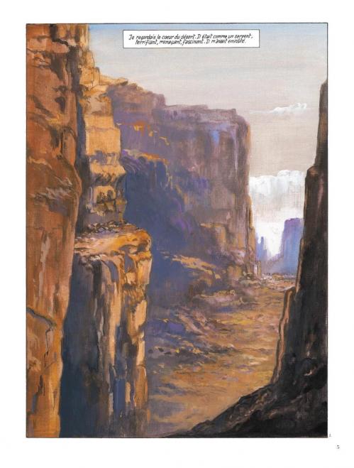 Au coeur du desert planche