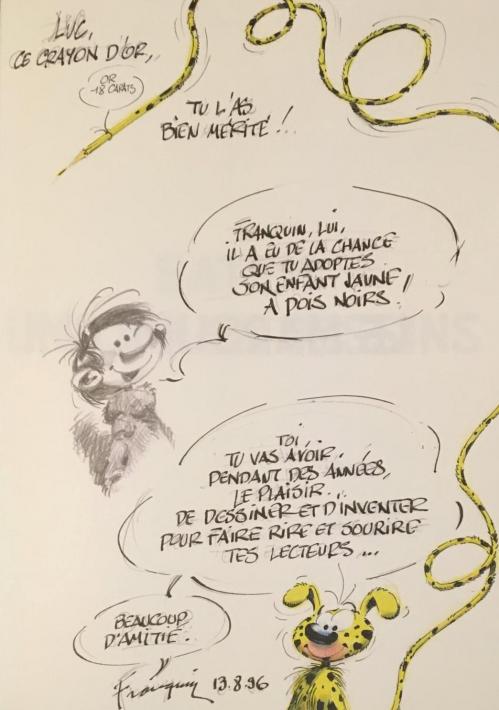 Batem le marsupilami une vie en dessins Luc et Franquin