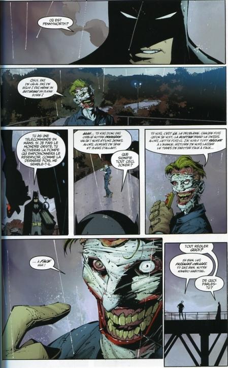 Batman 3 le deuil de la familleplanche