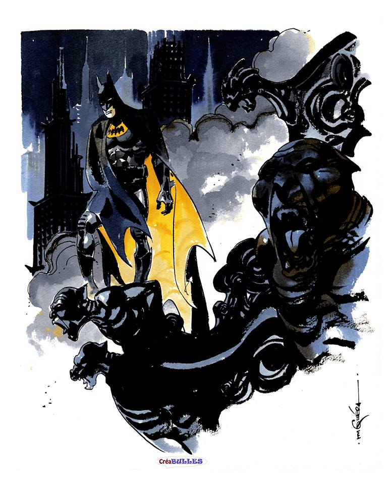 Ex-Libris RM GUERA Batman