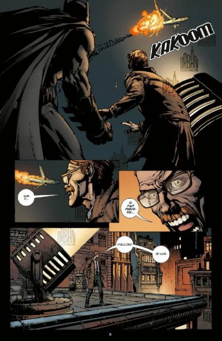 Batman rebirth 1 planche