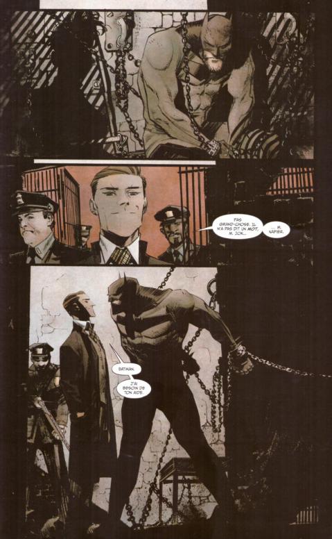 Batman white knight planche