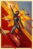 Captain marvel affiche air force