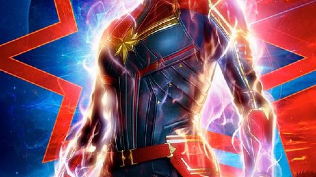 Captain marvel affiche