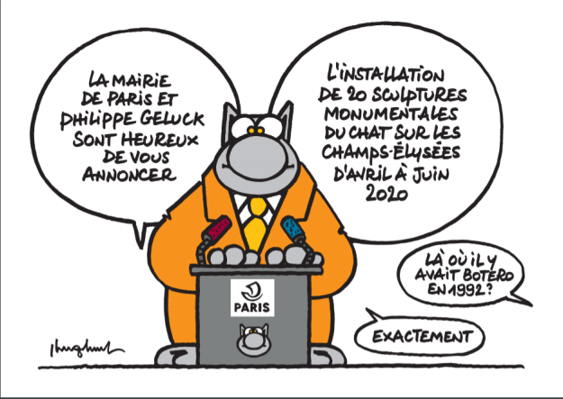 Le Chat de Philippe Geluck fête ses 40 ans