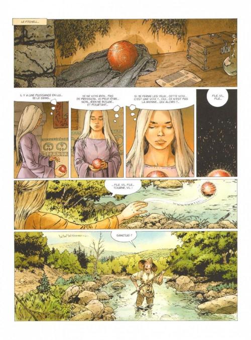 Complainte des landes perdues cycle 3 tome 3 planche