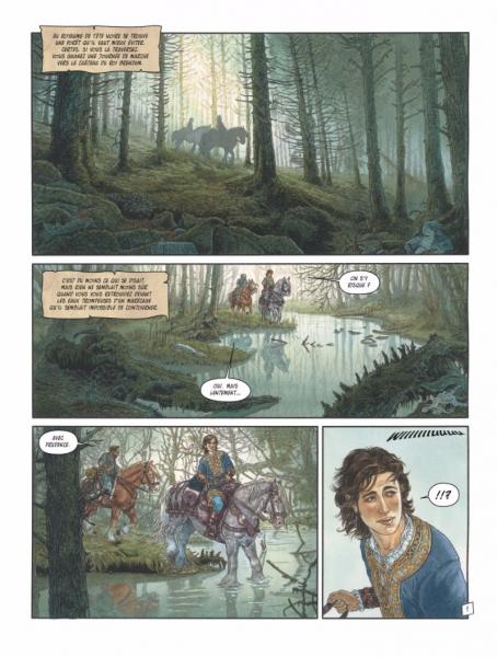 Complainte des landes perdues les sorcieres 1 planche