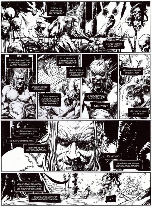 Conan le cimmerien 12tl n b planche