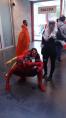 Cosplay triple spider