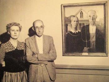 Dark museum american gothic grant wood american gothic google art project 1