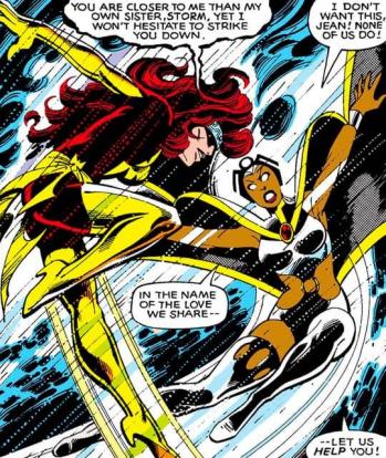 Dark phenix vs storm