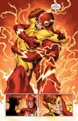 Dc universe rebirth kid flash et flash