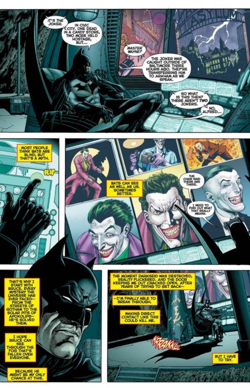 Dc universe rebirth planche batman