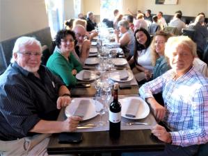 De marck repas du soir du festival bd de jette