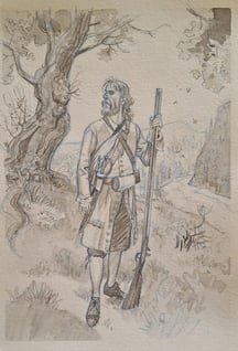 Dessin Jacques de Lestac