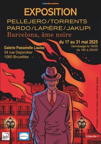 Exposition barcelone ame noire creabulles 17 31mai