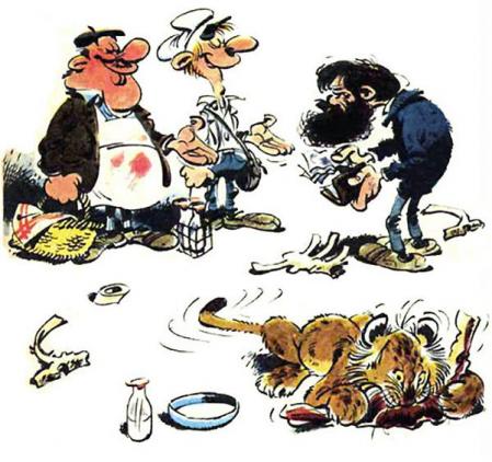Gaston en direct de la redakillustration 1