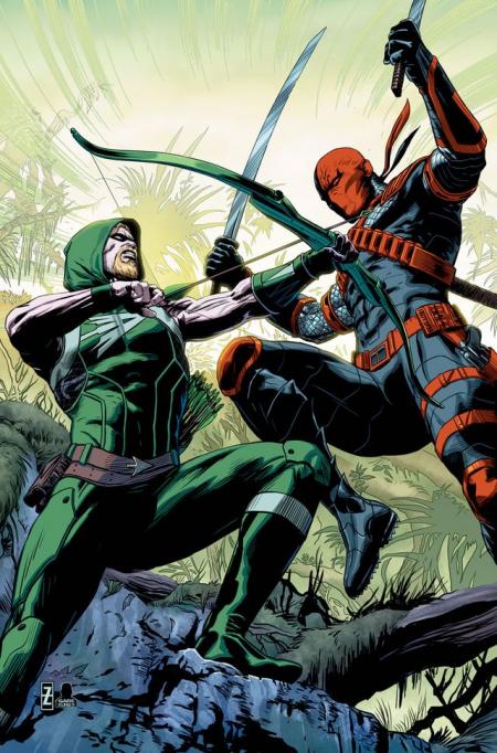 Green arrow 5 splash