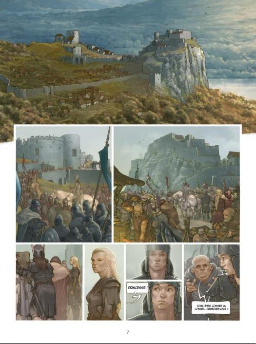 Guerre des amazones planche