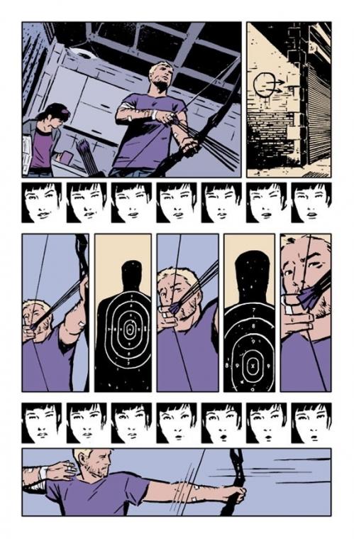 Hawkeye planche