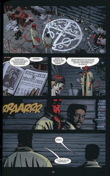 Hellboy b p r d 4 planche