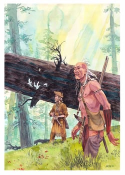 loup Blanc et Jacques de Lestac