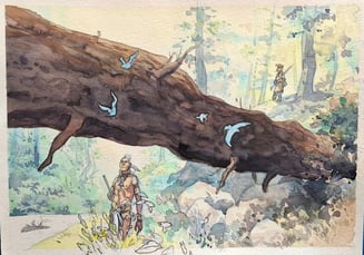 Illu aquarelles