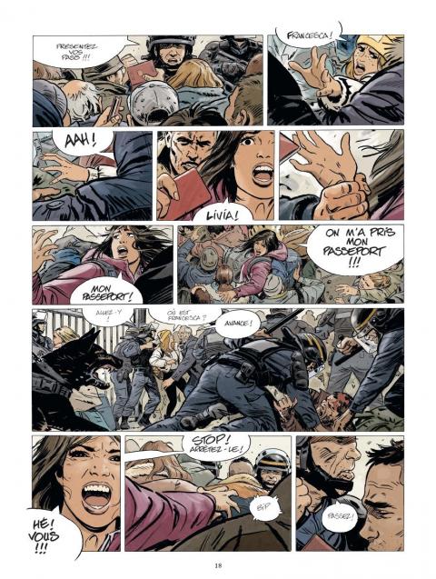 Islander planche vol de passeport