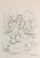 La fille aux canards