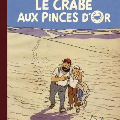 Les aventures de tintin le crabe aux pinces d or