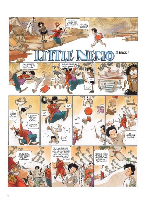 Little nemo par frank pe planche