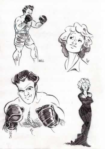 Marcel et piaf