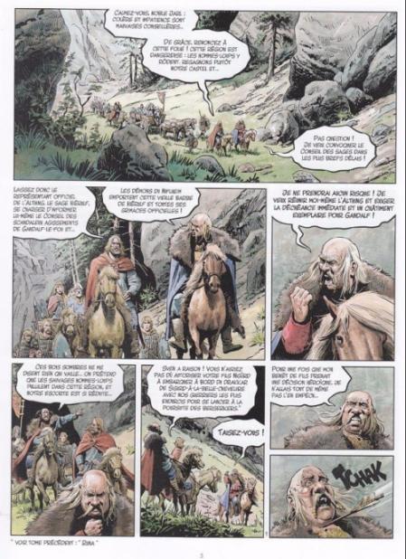 Mondes de thorgal la jeunesse de thorgal 4 planche