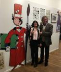 Mr wasterlain et son epouse a l expo