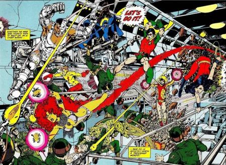 New teen titans dechaines